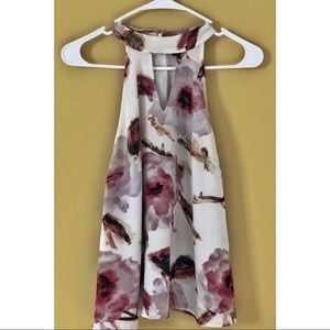 Floral Tank Blouse